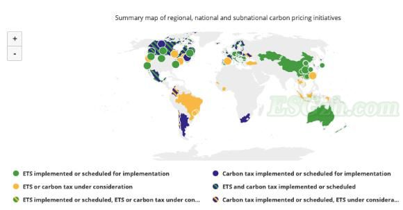 全球碳定价的发展现状如何？(图1)